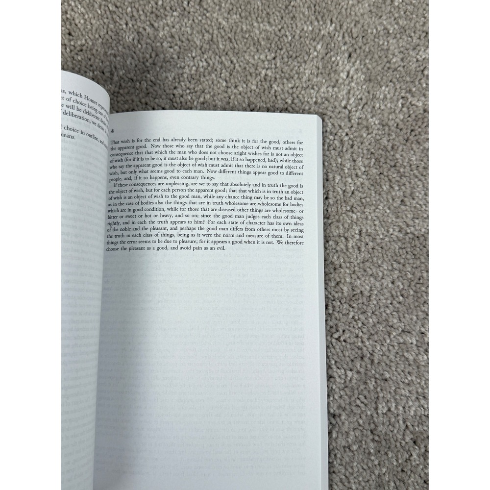 Aristotle Nicomachean Ethics Philosophy Book Translation by Drummond Percy Chase - Picture 7 of 8